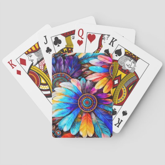 Jeu De Cartes Jolies plumes (dos)