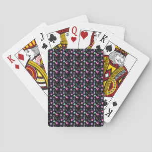 Jeu De Cartes Jolis gribouillages de Noël Flocons Chaussette Arb
