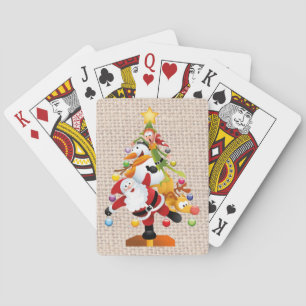 Jeu De Cartes Jolly Noël Jouer des cartes, faces standard