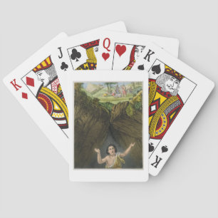 Jeu De Cartes Joseph jeté dans la citerne par ses frères, d'un b