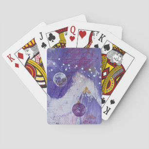 Jeu De Cartes Jouer aux cartes dans Moon Mountain Design