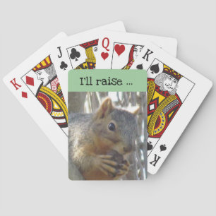 Jeu De Cartes Jouer aux cartes - Écureuil à la noix