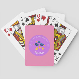 Jeu De Cartes Jouer aux cartes - Happy Graduation - Ajouter un n