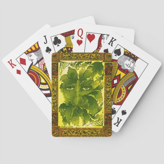 Jeu De Cartes Jouer aux cartes L'homme vert (dos)