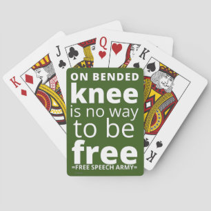 Jeu De Cartes jouer aux cartes "ON BENDED KNEE..."