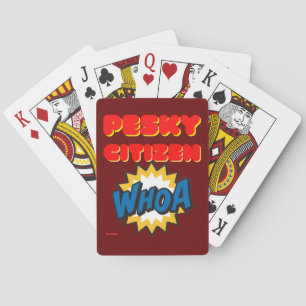 Jeu De Cartes jouer aux cartes "PESKY CITIZEN"