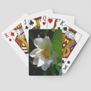 Jeu De Cartes Jouer Cartes Deck avec délicate Fleur Lotus