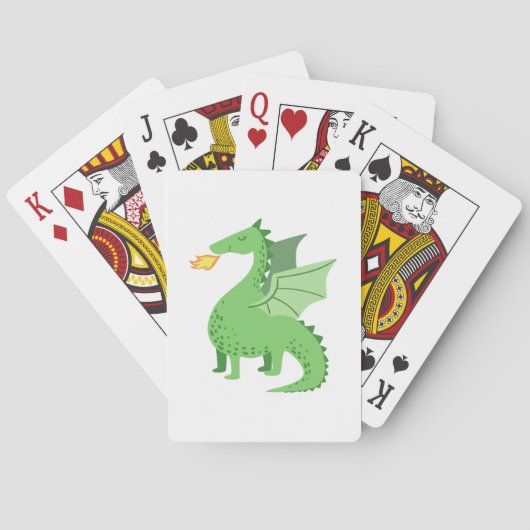 Jeu De Cartes Jouer Cartes Dragon (dos)