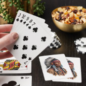 Jeu De Cartes Jouer Clasic - Amérindiens (In Situ)