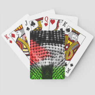 Jeu De Cartes Jouer des cartes (PALESTINE ARABE SCARF)
