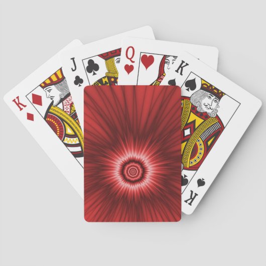 Jeu De Cartes Jouer des cartes Red Explosion (dos)