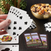 Jeu De Cartes Jouer Dur Pour Obtenir (In Situ)