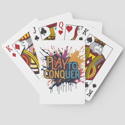 Jeu De Cartes Jouer pour conquérir (dos)