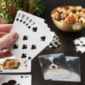 Jeu De Cartes Jouet Papillon mignonne Chien espagnol à l'quai (In Situ)