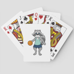 Jeu De Cartes Joueur de basket-ball Racoon