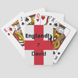 Jeu De Cartes Joueur de football anglais personnalisable