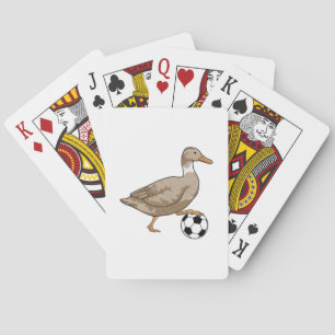 Jeu De Cartes Joueur de football canard