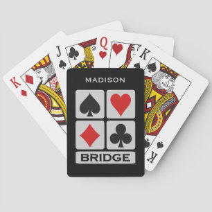 Jeu De Cartes Joueur de pont personnalisé