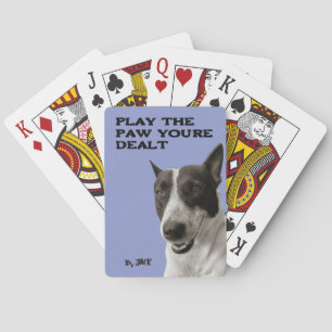 Jeu De Cartes Jouez la Patte qui Vous est Attribuée Photo de Chi