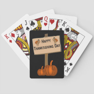Jeu De Cartes Jour de bon thanksgiving Jeu de carte Deck