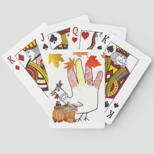 Jeu De Cartes Jour de bon thanksgiving Jeu de carte Deck