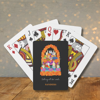 Jeu De Cartes Jour de la fête de l'halloween mort