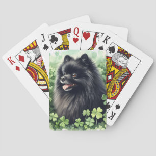 Jeu De Cartes Jour de la Saint Patrick noir de Poméranie
