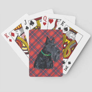Jeu De Cartes Jour de la Saint-Patrick Terrier Écossais
