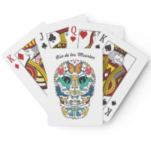 Jour de l'Esprit mort Animal Sugar Cartes crâne