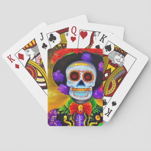 Jeu De Cartes Jour de l'homme mort (1) (dos)