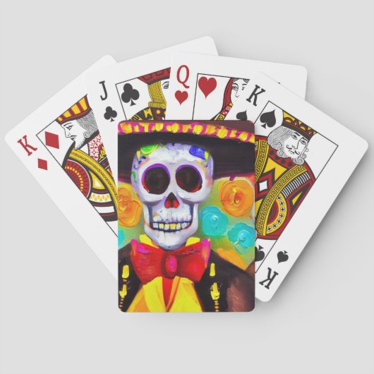 Jeu De Cartes Jour de l'homme mort (2) (dos)