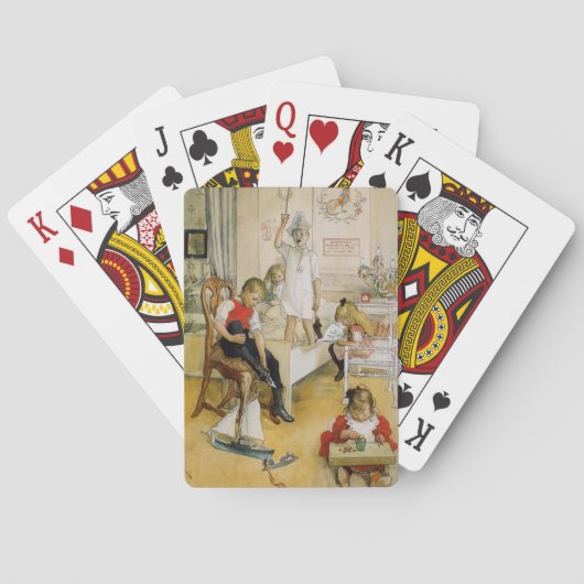 Jeu De Cartes Jour de Noël dans la crèche (dos)