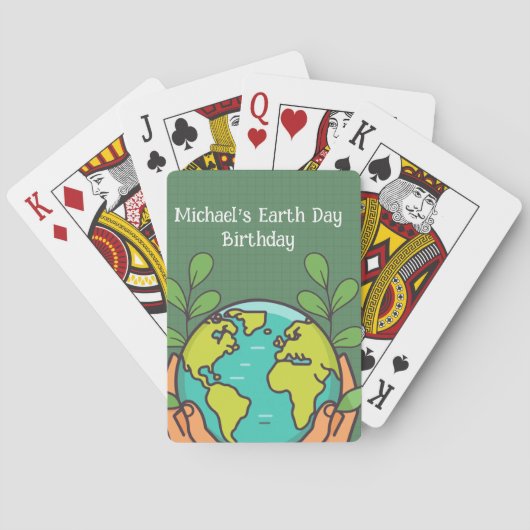 Jeu De Cartes Jour des terres (dos)