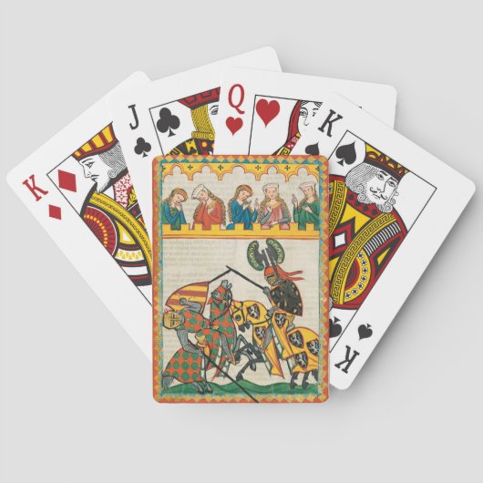 Jeu De Cartes Jousting (dos)