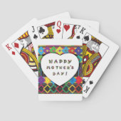 Jeu De Cartes Joyeuse Fête des mères Jouer des cartes (dos)