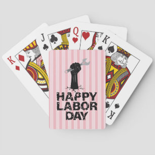 Jeu De Cartes Joyeuse fête du Travail