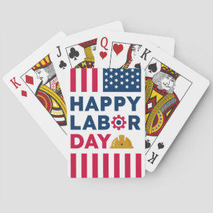 Jeu De Cartes Joyeuse fête du Travail, États-Unis