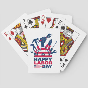 Jeu De Cartes Joyeuse Fête du Travail, Fête des États-Unis