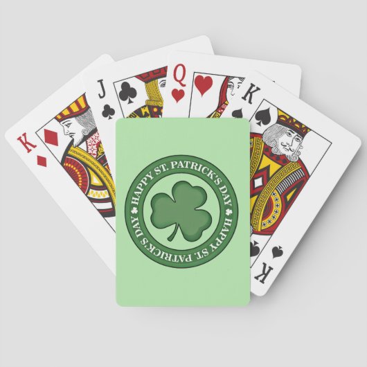 Jeu De Cartes Joyeuse Saint-Patricks Day (dos)