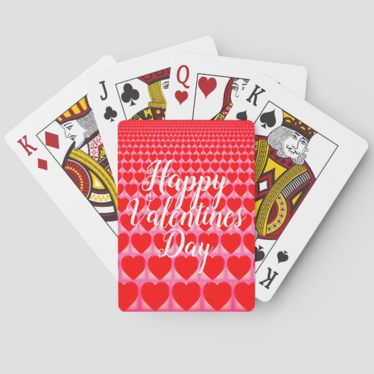 Jeu De Cartes Joyeuse Saint-Valentin (dos)