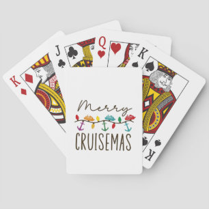 Jeu De Cartes Joyeuses croisières de Noël Famille de croisières