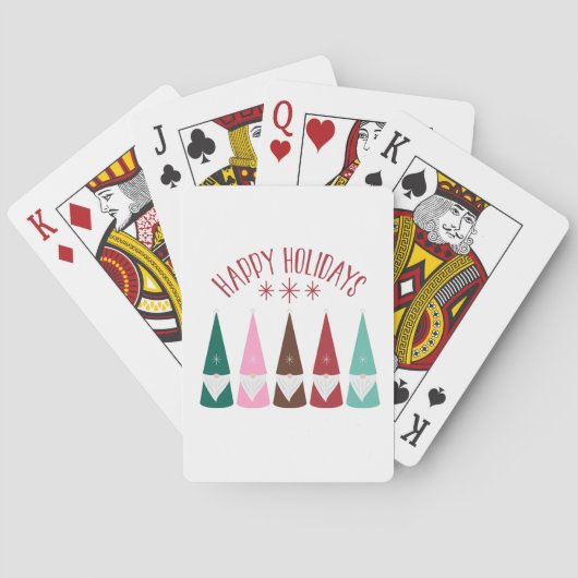 Jeu De Cartes Joyeuses fêtes (dos)