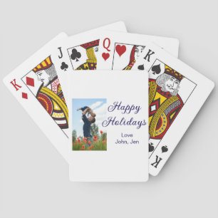 Jeu De Cartes Joyeuses vacances père fils Noël cadeaux de famill
