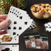 Jeu De Cartes Joyeux 20e anniversaire simple photo ajouter nom d (In Situ)