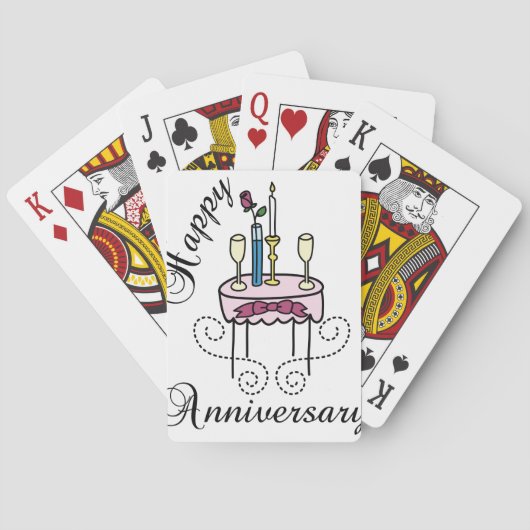 Jeu De Cartes Joyeux anniversaire (dos)