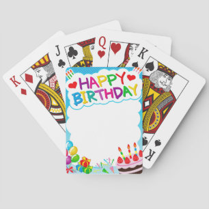 Jeu De Cartes Joyeux anniversaire