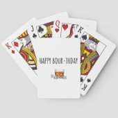 Jeu De Cartes Joyeux anniversaire pour Bourbon Lover (dos)