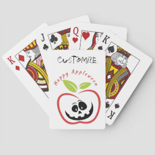 Jeu De Cartes Joyeux Appleween Jack O'lantern Thunder_Cove