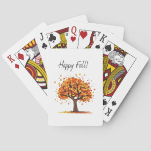 Jeu De Cartes Joyeux Automne!