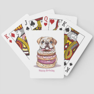 Jeu De Cartes Joyeux Bulldogs anglais